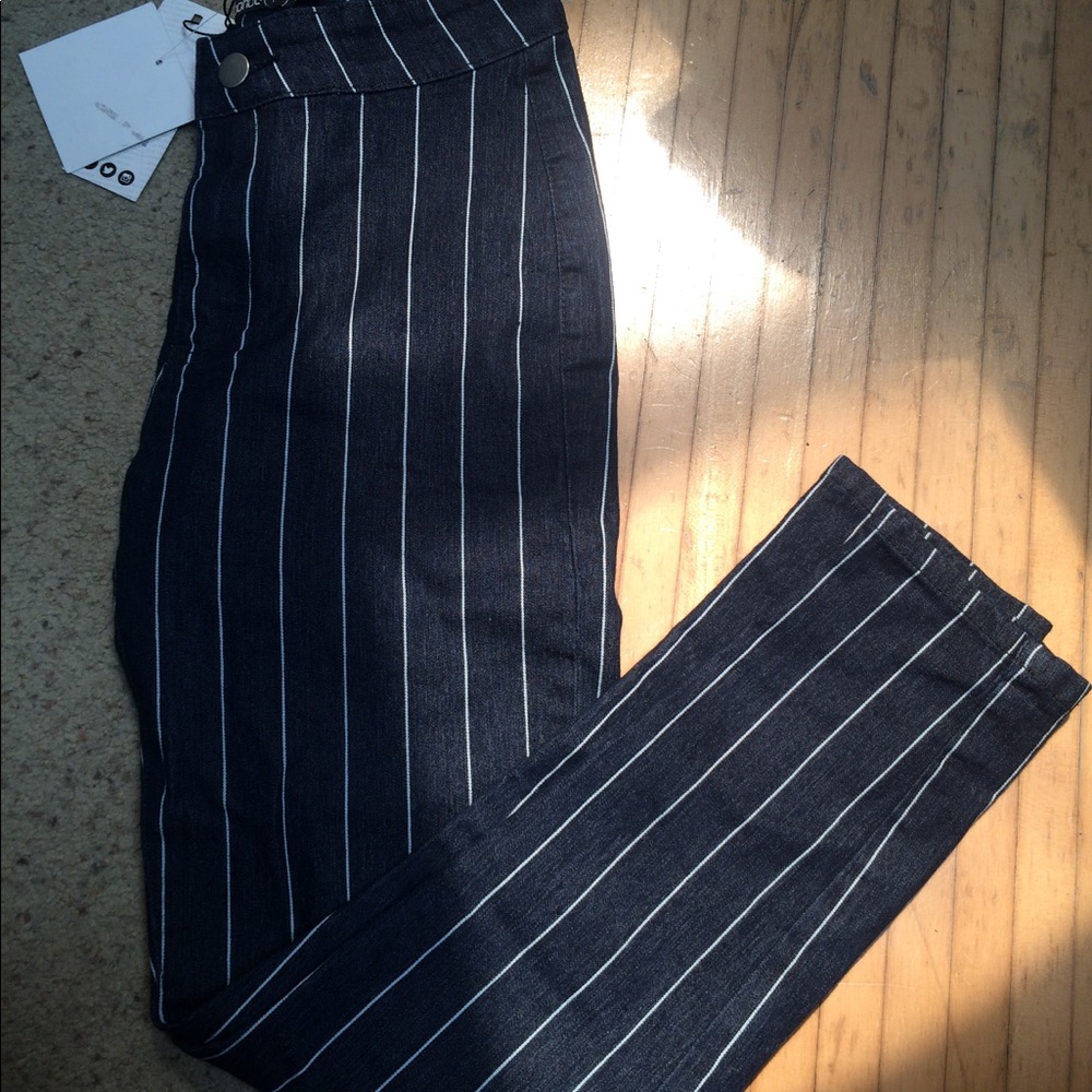 Pin stripe pants